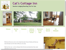 Tablet Screenshot of catscottageinn.com